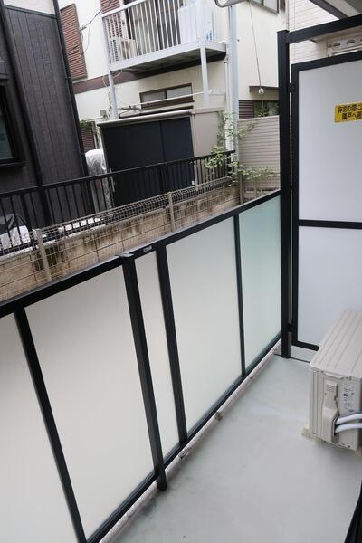 T's Cuore柴又Ⅰのバルコニー