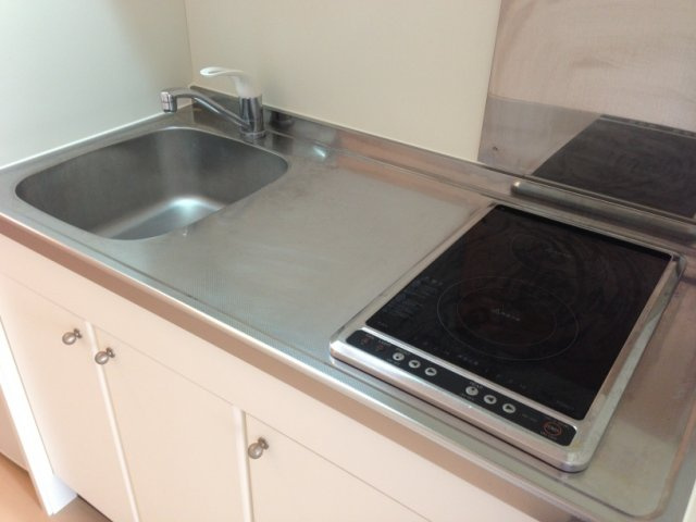 レオネクストシーズ　堀の内のキッチン|電気コンロが2口あるタイプ