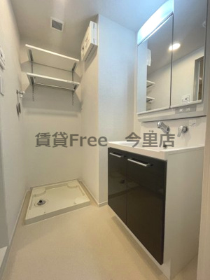 【洗面所】 | リアライズ鶴橋東Ⅱ　仲介手数料無料