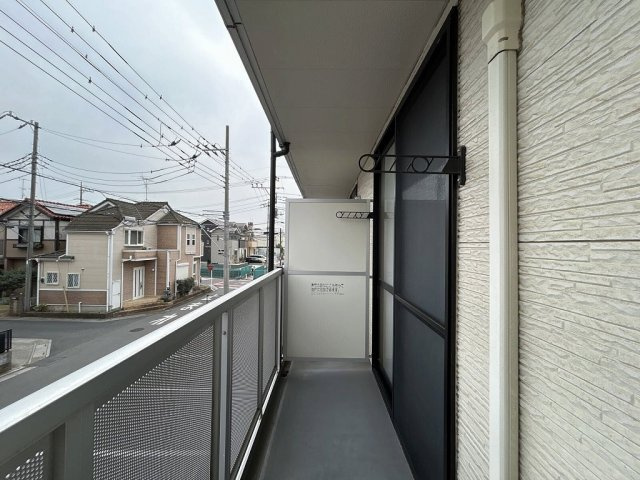 さいたま市南区松本４丁目の賃貸マンションのバルコニー