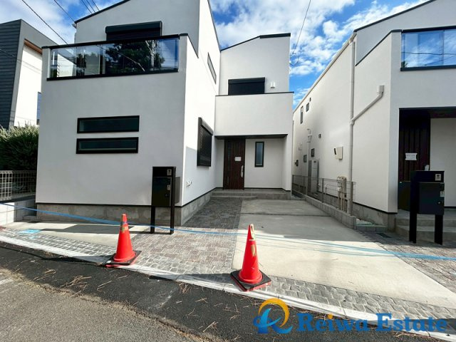 新築戸建　茅ヶ崎市東海岸南4丁目の前面道路含む現地写真