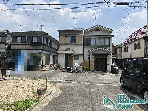 上京区 利生町 土地の前面道路含む現地写真