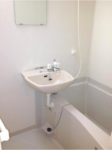 さいたま市桜区新開２丁目の賃貸マンションの洗面所|おしゃれな内装です