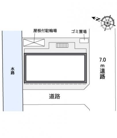 さいたま市桜区大字下大久保の賃貸マンションの区画図