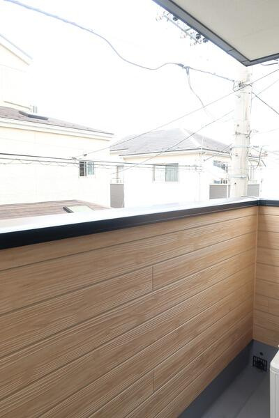 T's Cuore柴又Ⅰのバルコニー