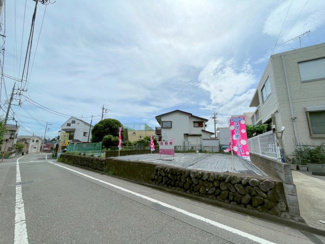 【前面道路含む現地写真】 | 弊社売主物件 昭島市田中1丁目　売地　【全1区画】