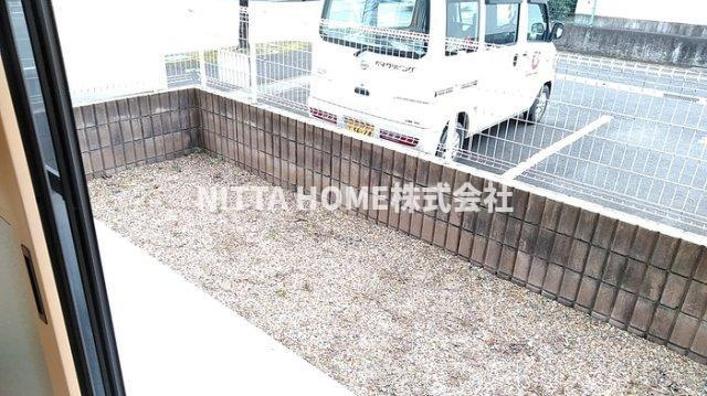 メゾン シュクレの庭|専用庭もあります★