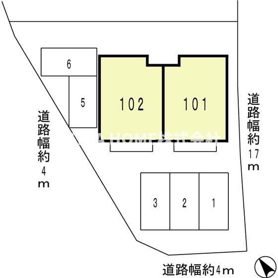 メゾン シュクレの区画図