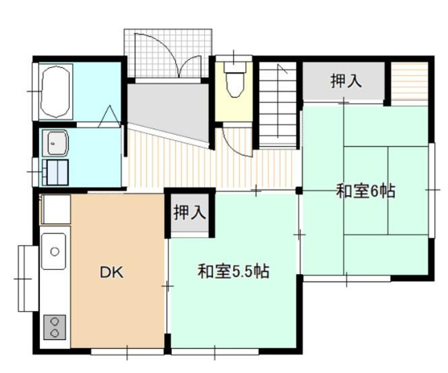 【間取り】 | 高知市一宮中町２丁目 | １階