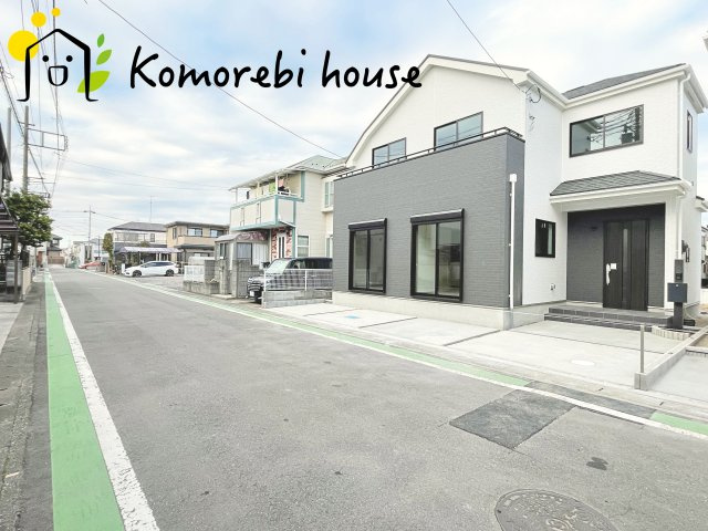 さいたま市西区指扇775番　新築一戸建て　ハートフルタウン　Aの前面道路含む現地写真|前面道路含む現地写真です