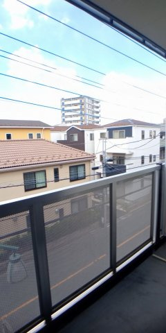 さいたま市南区鹿手袋２丁目の賃貸マンションのバルコニー