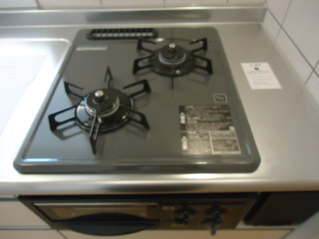 with CASAのキッチン|2口ガスコンロ