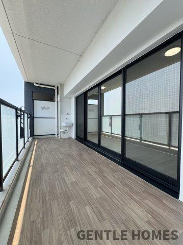 ネオス千鳥ザ・プレイスのバルコニー|奥行きのある広々としたバルコニー！