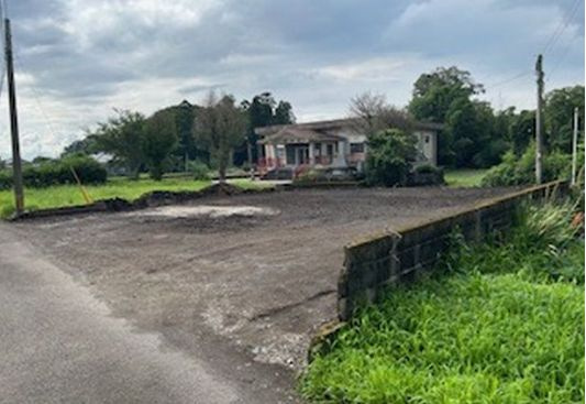 北諸県郡三股町大字蓼池の売地の外観