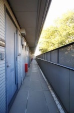 サニーハイムの玄関