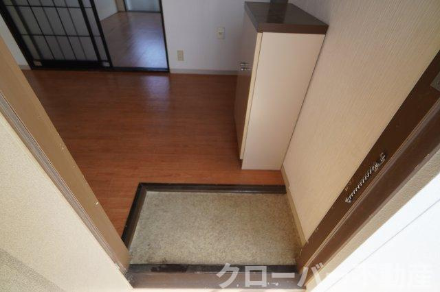 コーポラス津森の玄関