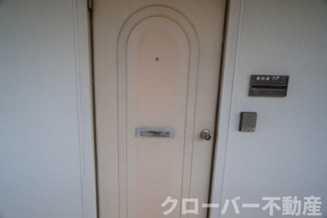 コーポラス津森の玄関