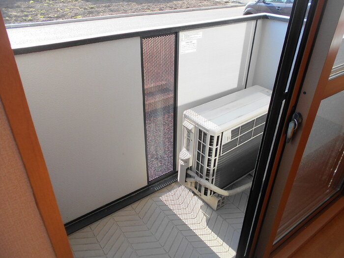 セジュールベリーのバルコニー