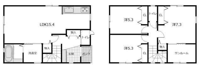 【間取り】の画像