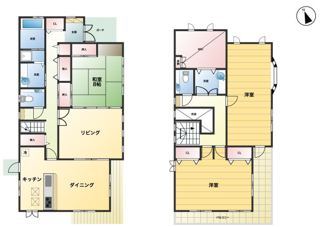 【間取り】 | 加須市東栄1丁目　中古戸建