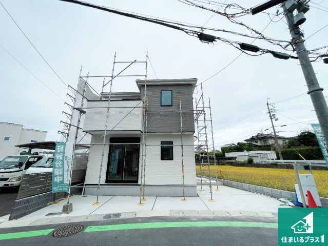 宇治市五ケ庄上村　第25-1期　新築一戸建ての外観|安心の10年保証！外観を美しく保ち、雨水で汚れを落とします！気になることがありましたら、お気軽にお問い合わせください！