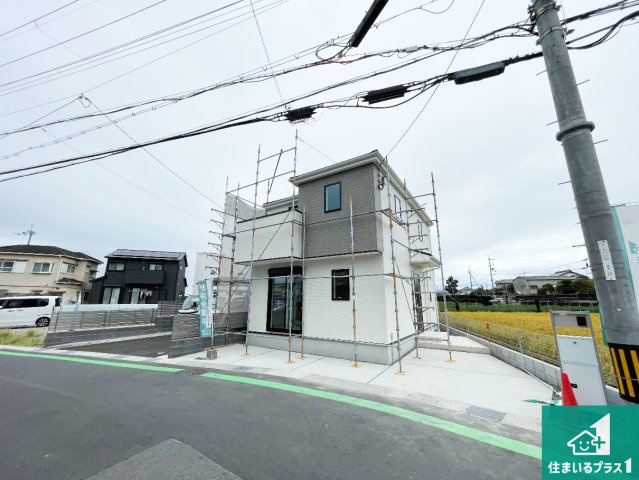 宇治市五ケ庄上村　第25-1期　新築一戸建ての外観|お客様に長く安心して住んでいだだける事にこだわった家づくり！住んでからのアフターサービスにもしっかりと取り組んでいます！