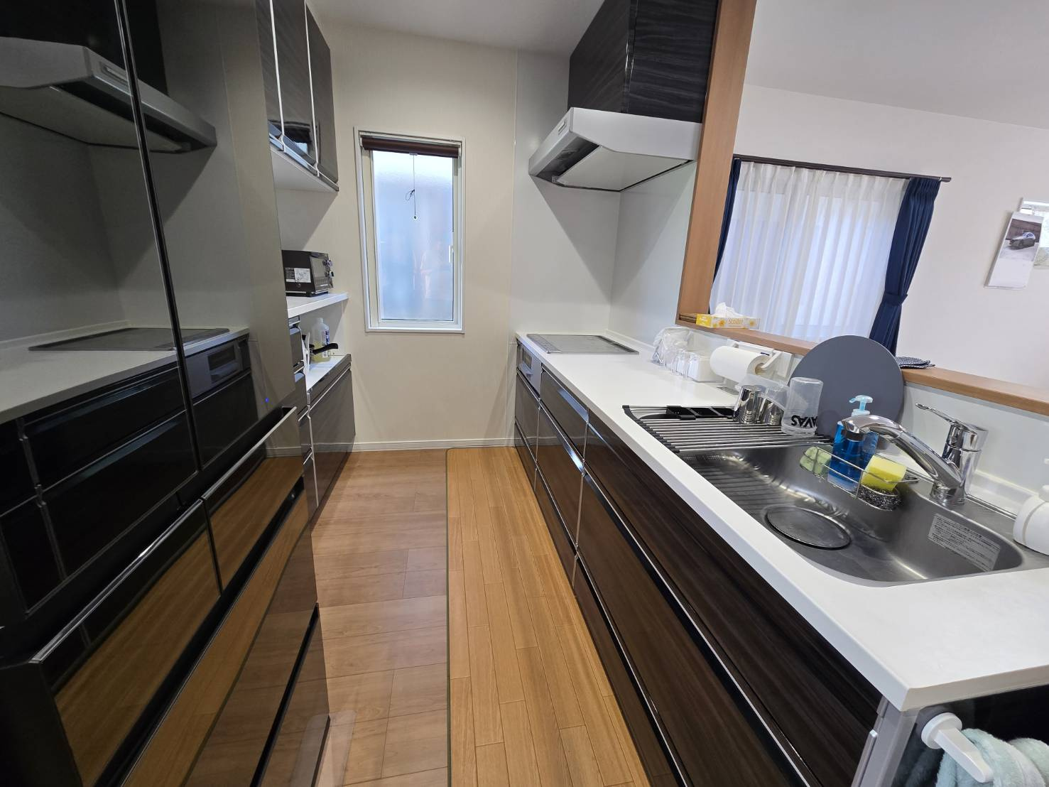 八戸市大字糠塚字長久保 中古住宅コンノハウス施工のキッチン