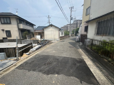 【前面道路含む現地写真】 | Livele Garden.S堺北区東上野芝町5期　2号棟 | お買い物施設や教育施設が徒歩圏内にあり大変便利です！（2025年7月3日撮影）