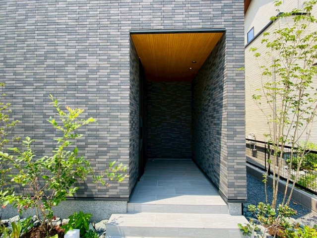 菊陽町/原水14号地のエントランス