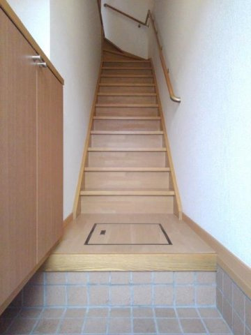 みかんとりんごの玄関