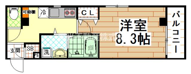 エムズコート小阪の間取り