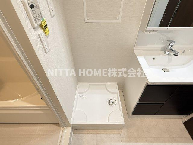 丹波篠山市杉のアパートの設備|室内洗濯機置き場も完備！