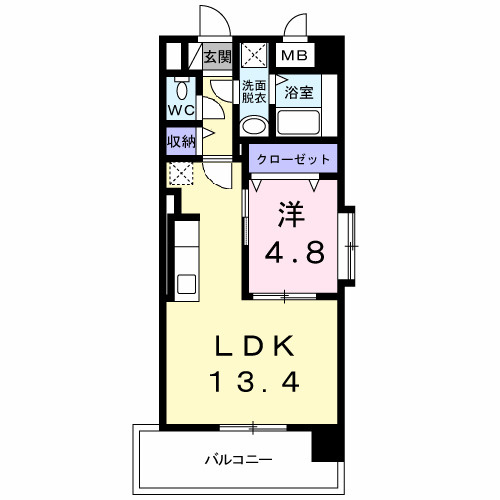 ＯＳＡＮＰＯ上津の間取り|使い勝手の良い間取りです♪