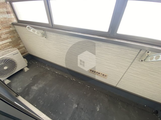 クリエオーレ新鴻池のバルコニー