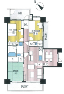 【間取り】 | レクセルマンション本千葉