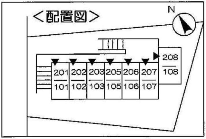 シャトル東蒲田の区画図