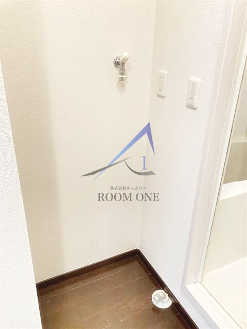 Ｖｉｌｌａ　Ｖｉｃｉｎａの設備|洗濯機置き場です。