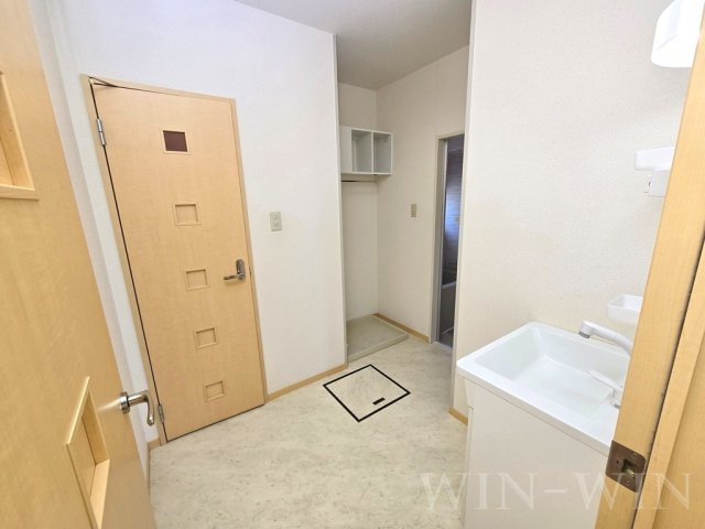 ヴィラージュルピナ B棟の洗面所