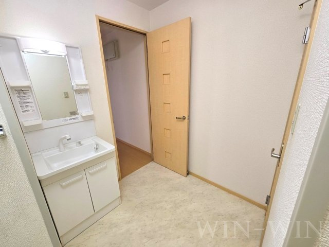 ヴィラージュルピナ B棟の洗面所