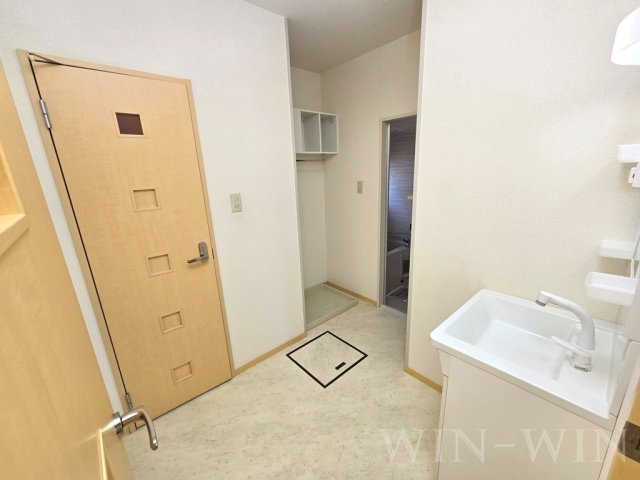 ヴィラージュルピナ B棟の洗面所