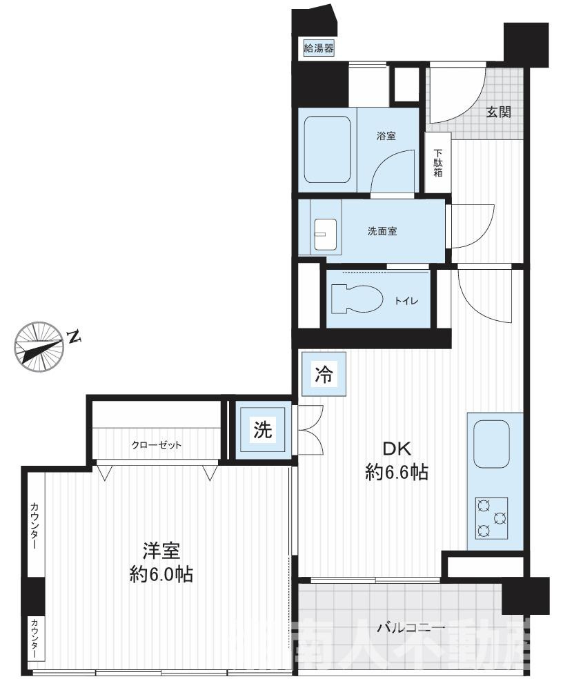 鎌倉・雪ノ下マンションの間取り