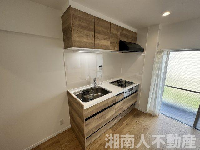 鎌倉・雪ノ下マンションのキッチン|キッチンです