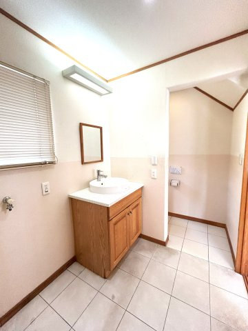 東新井住宅の洗面所|使いやすい洗面所です