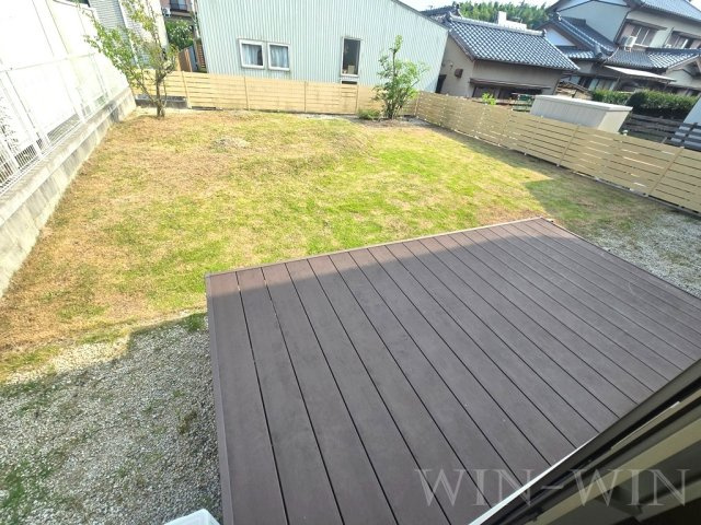 原町字峯畑戸建の庭