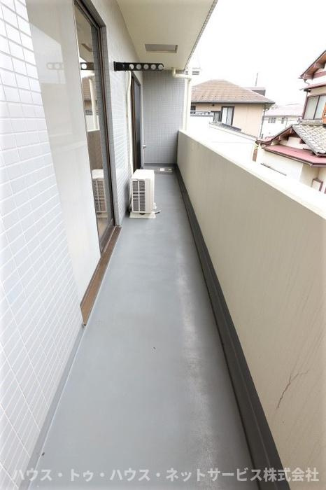 ガーデンハイツ高柳のバルコニー