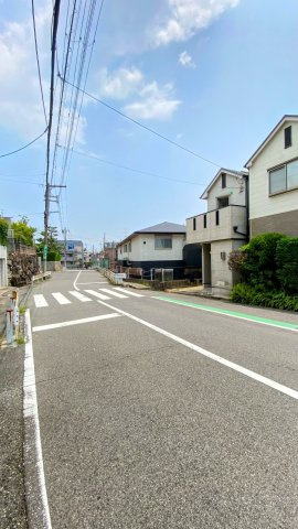 広田町の前面道路含む現地写真|前面道路