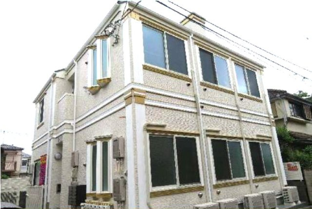 杉並区荻窪４丁目のアパートのエントランス