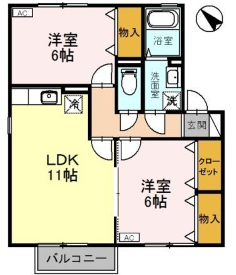 【間取り】 | セジュールR