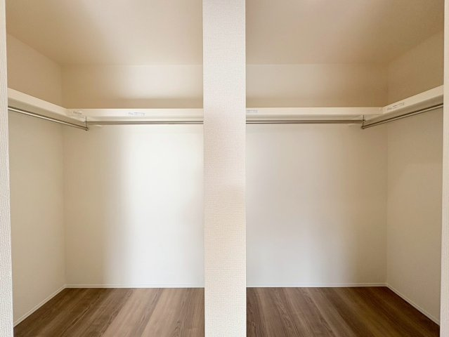 リーブルガーデン　江南市河野町河野　全4区画分譲の収納|ウォークインクローゼット