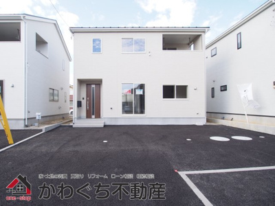 【外観】 | Cradle garden　郡山市富久山町福原第２０　２号棟 | ★内覧予約で新米2kg★